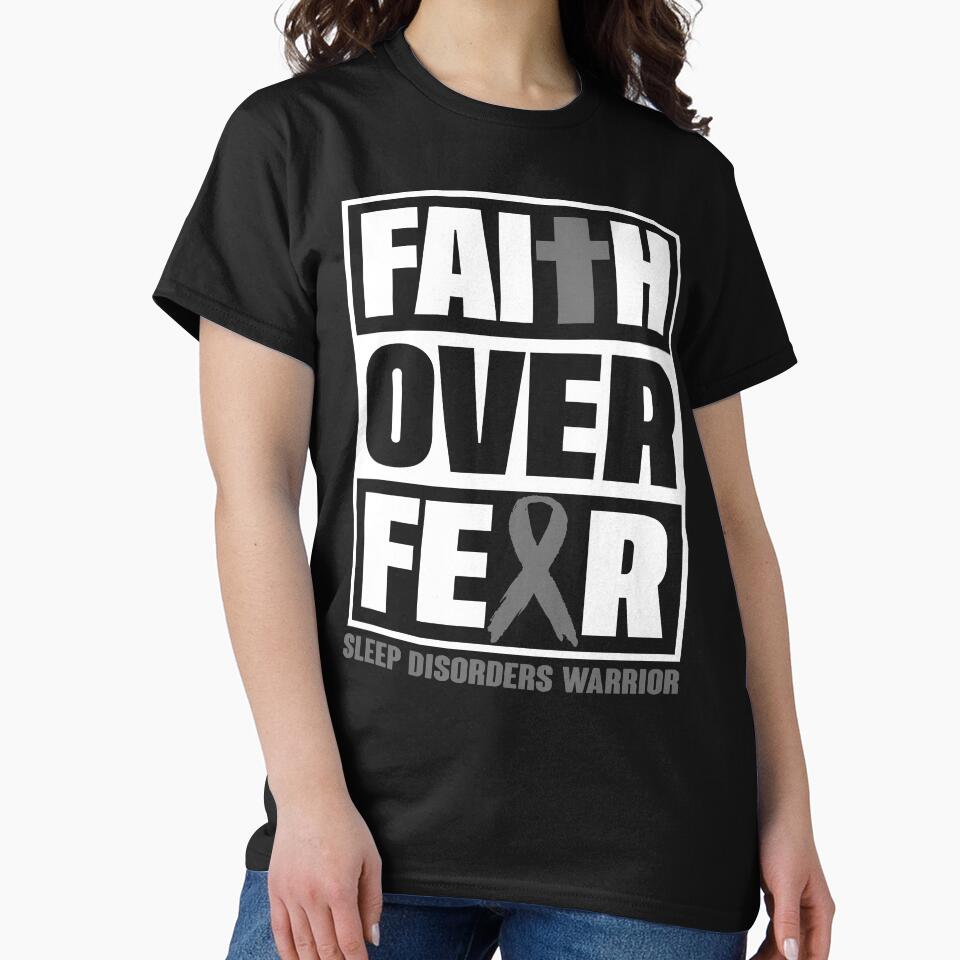 Faith Over Fear Sleep Disorders Awareness by Gillosina