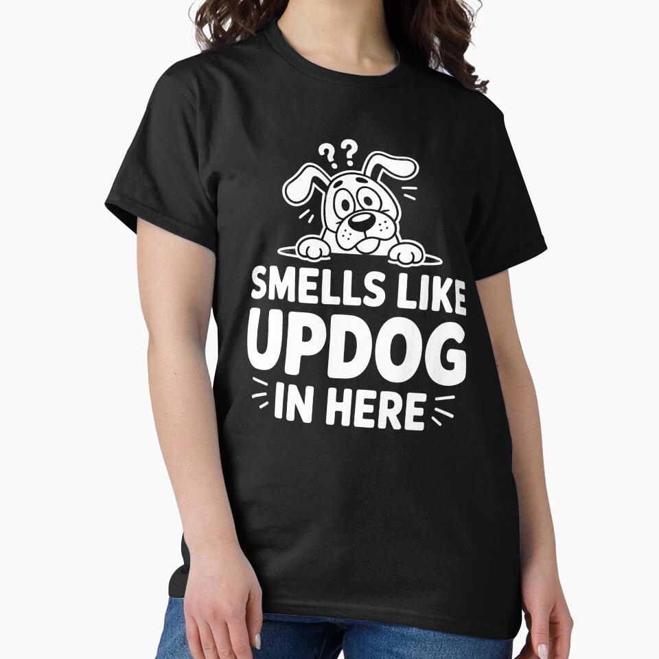 Smells Like Updog In Here – Funny Sarcastic Updog Joke by Redgiant87x