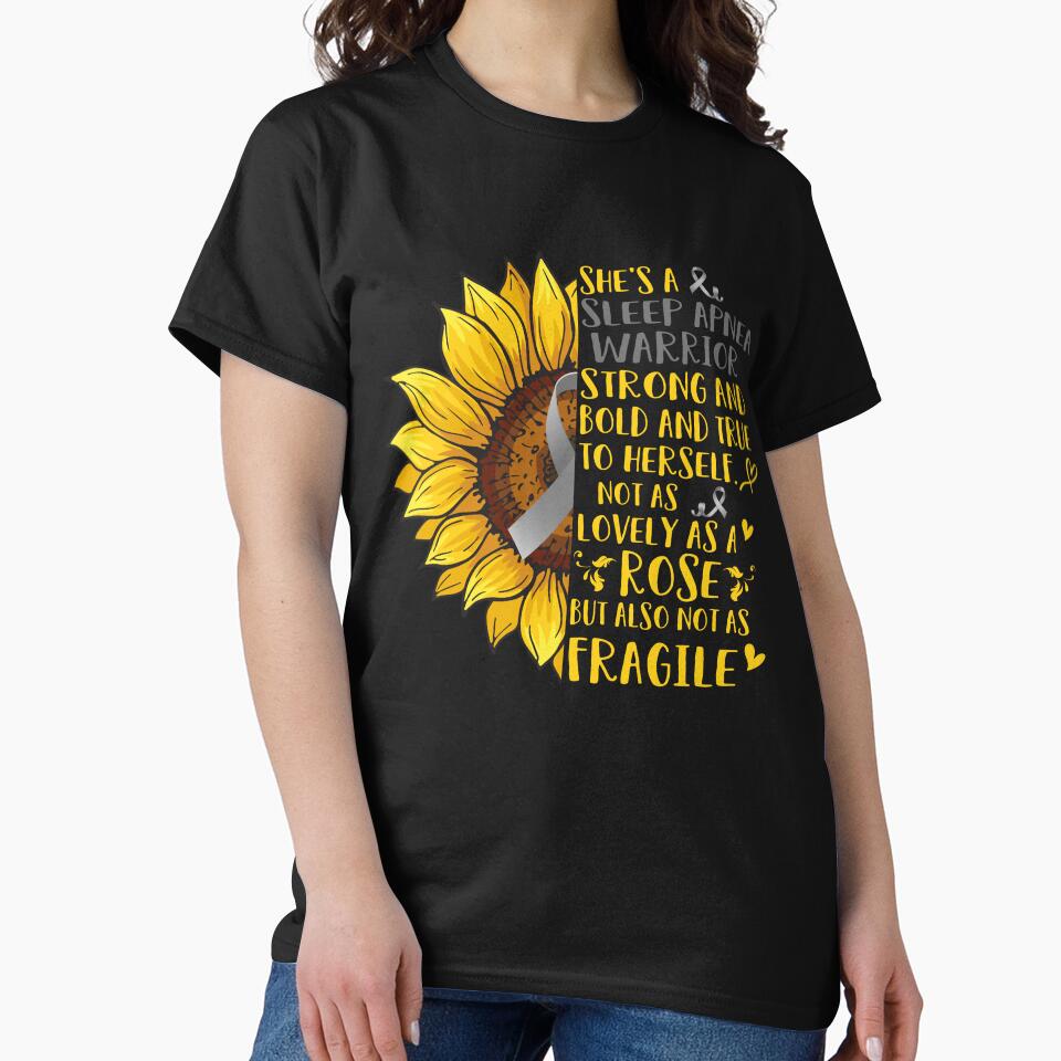 She's A Sleep Apnea Warrior Not as lovely as a Rose but also not as Fragile by ArangoaStore