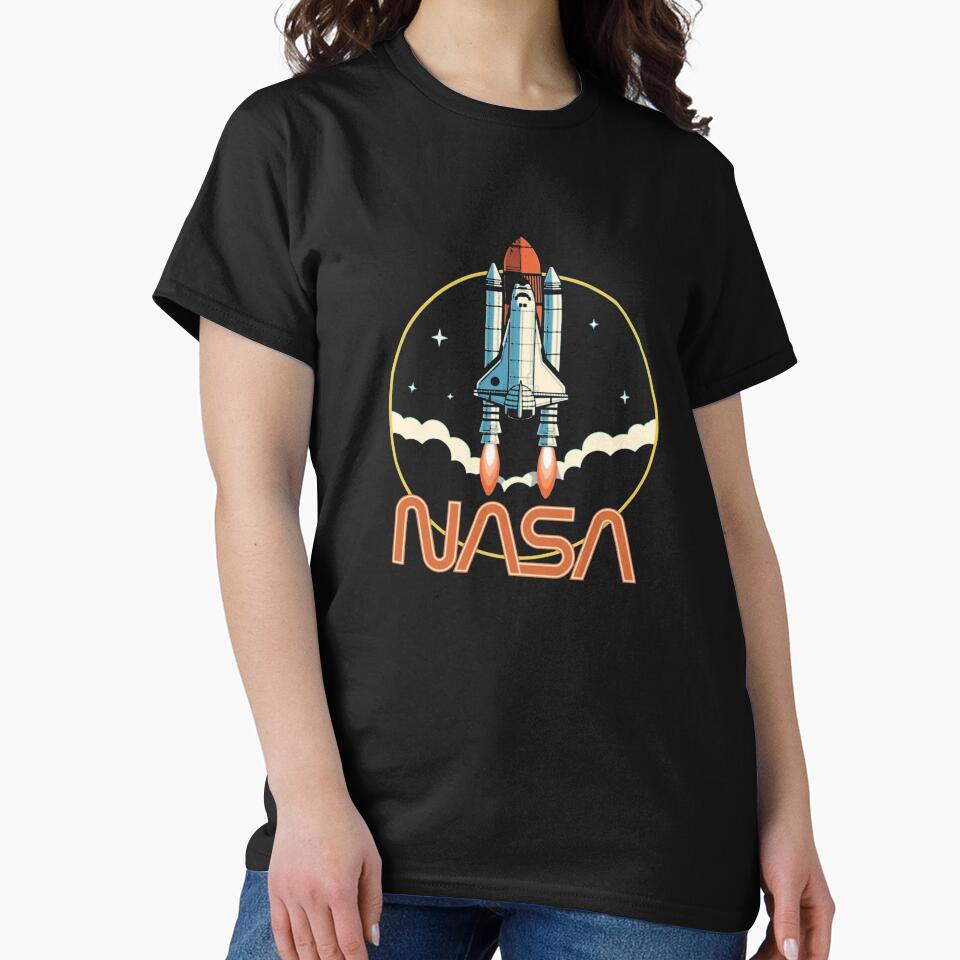 NASA Retro Vintage Space Logo T-Shirt_3768954 by CNMG4