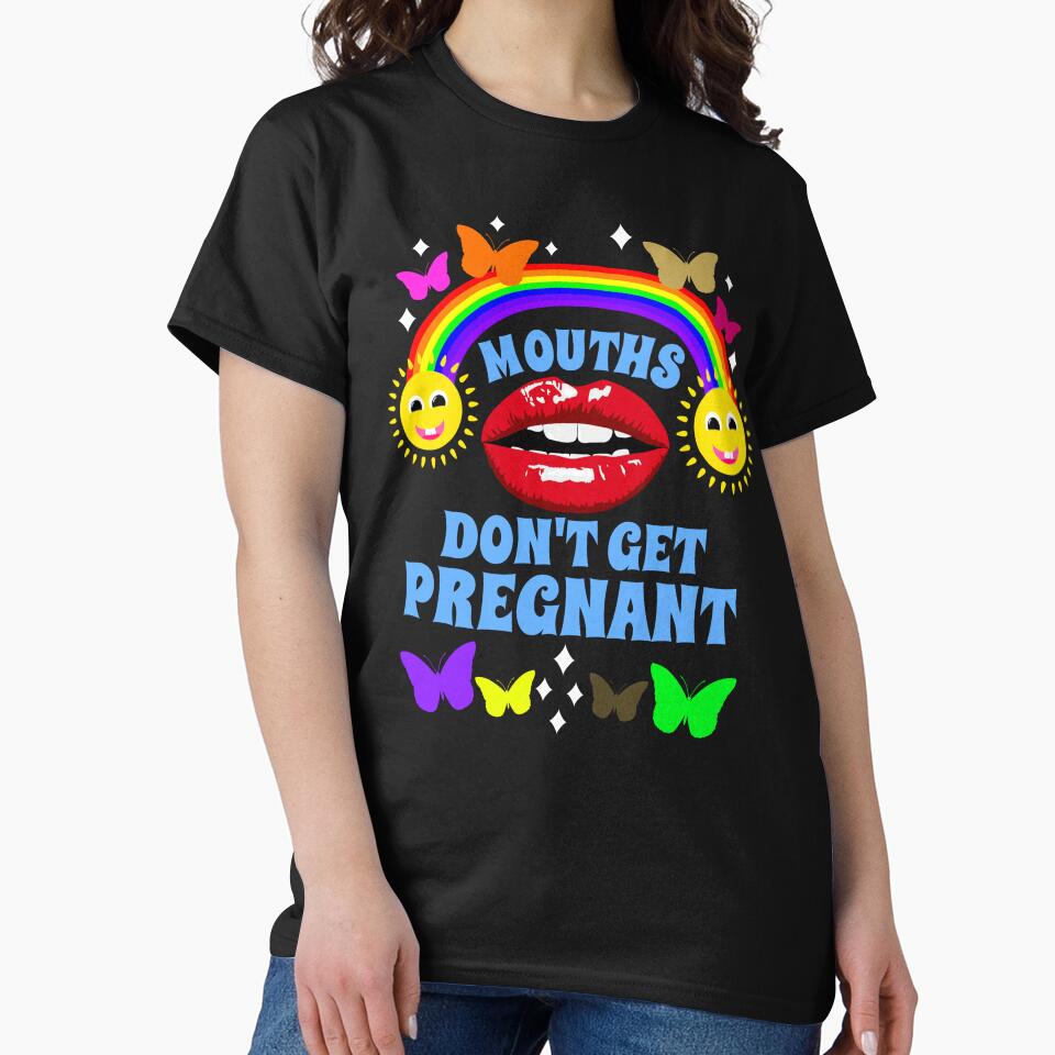 Mouths Don't Get Pregnant Embarrassing Vacation Swap by RockFireMerch