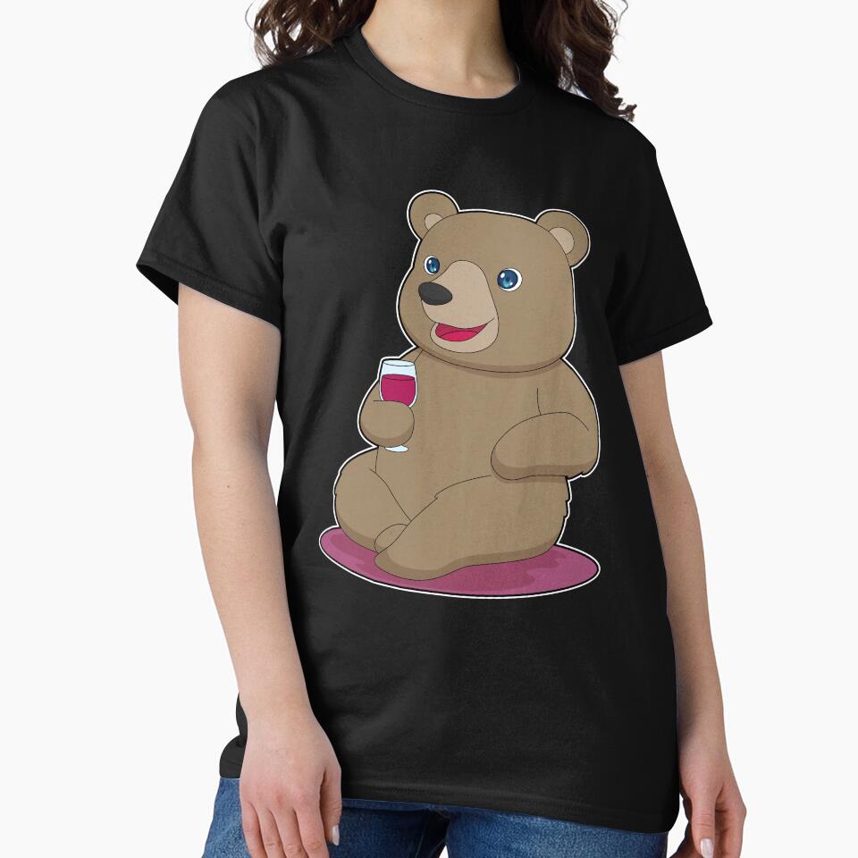 Bear Red wine by Snabdesign84