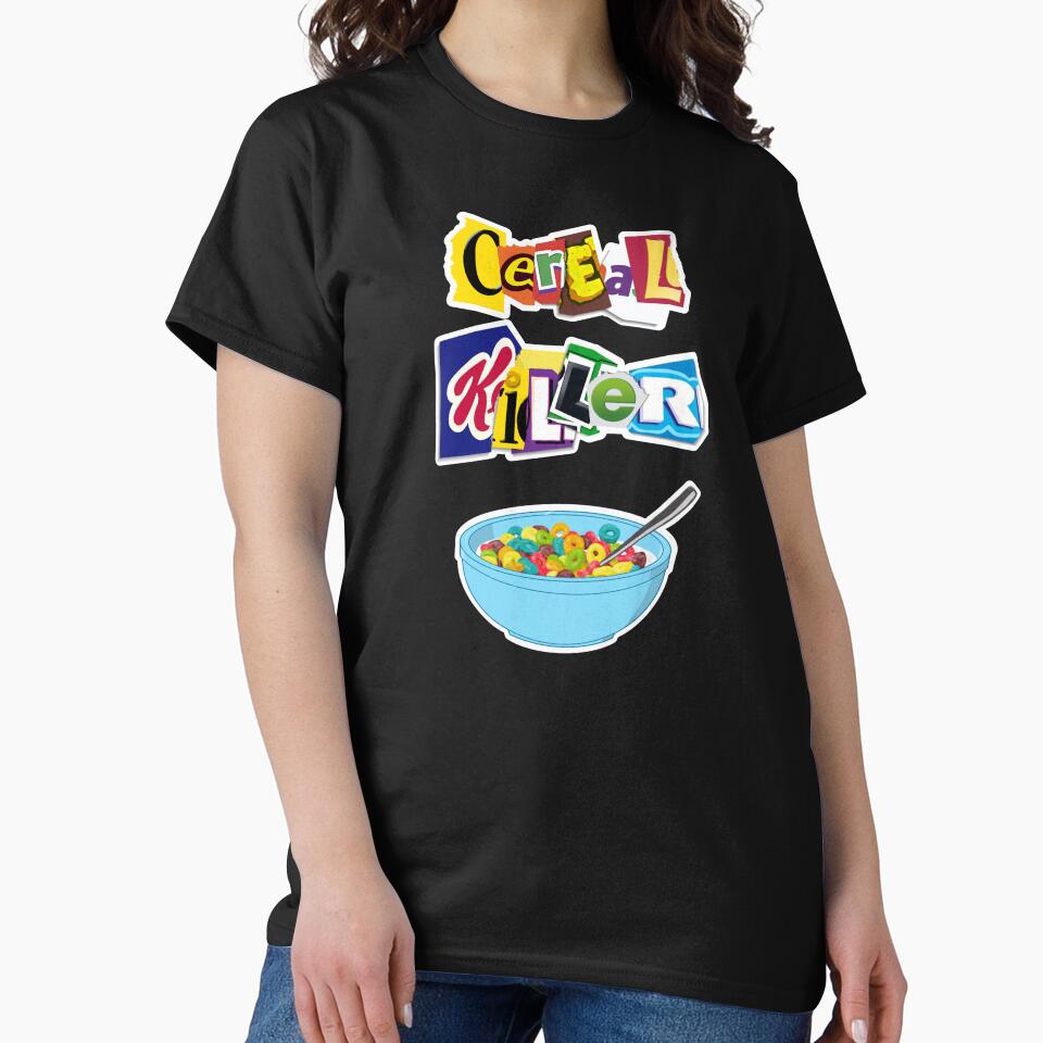Cereal Killer Ransom Note with bowl of cereal by ShadeSpotMatt