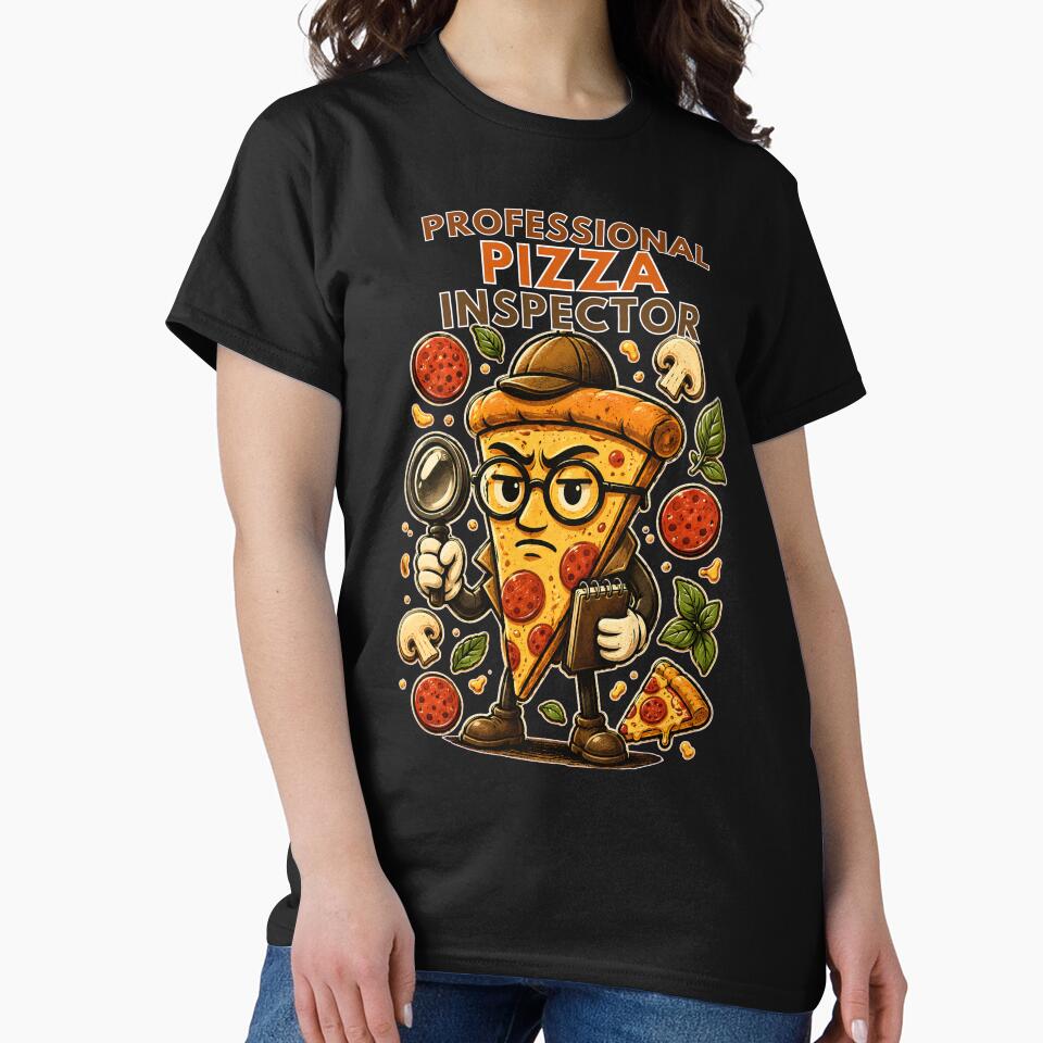 Professional Pizza Inspector Funny Pizza Lover by PXEpic