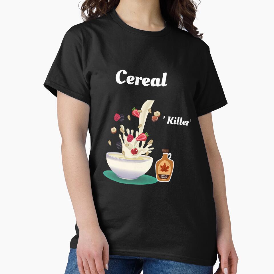 Cereal killer t shirt by WearNvibe