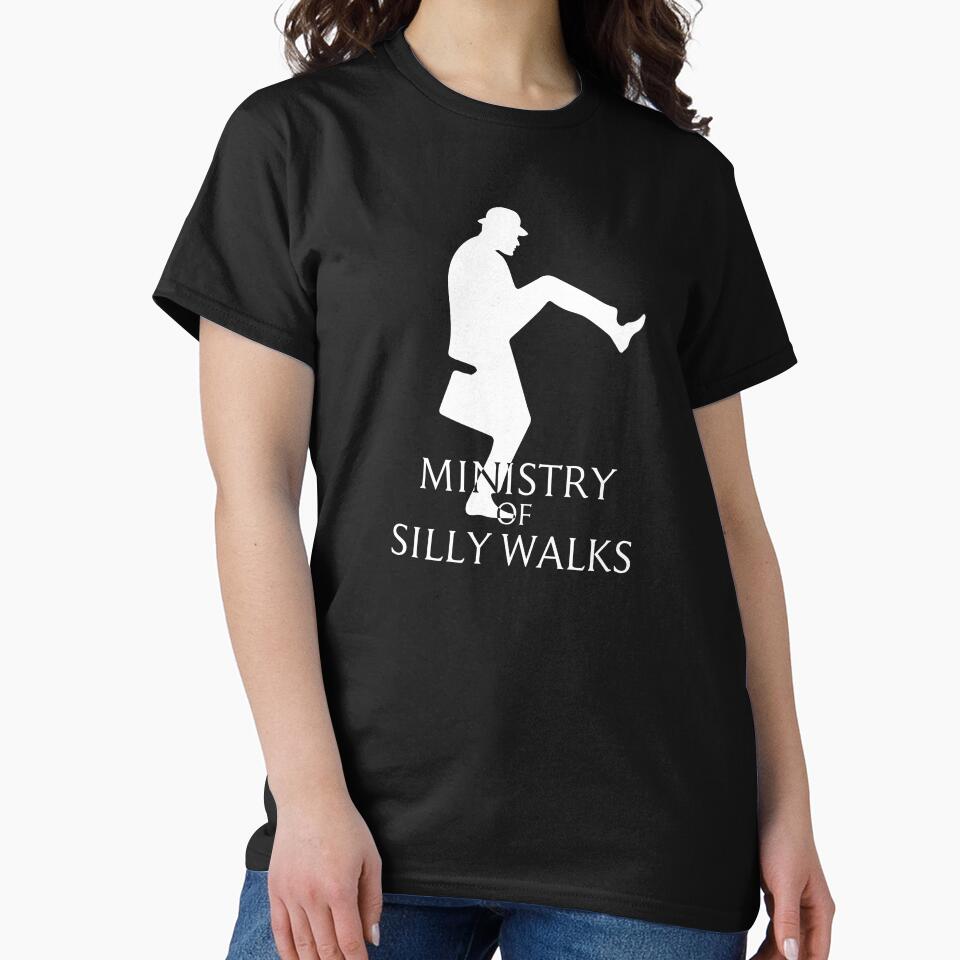 Ministry of Silly Walks white by chillstudio