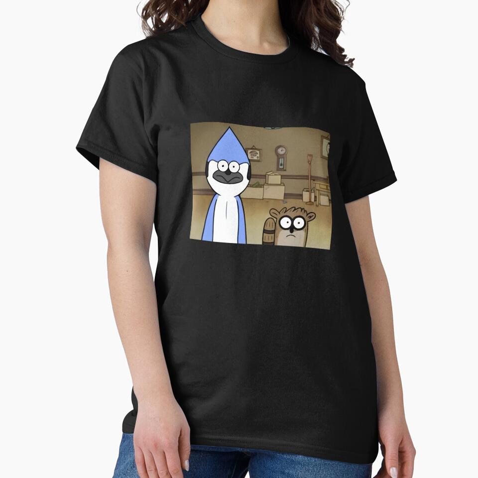Mordecai and Rigby by insertcoolusernamehere