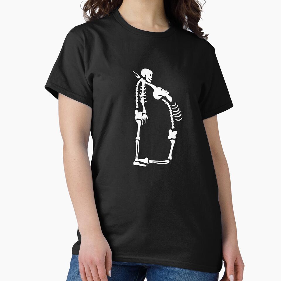 Skulls doing yoga initial monogram D by Rajeev  Singh