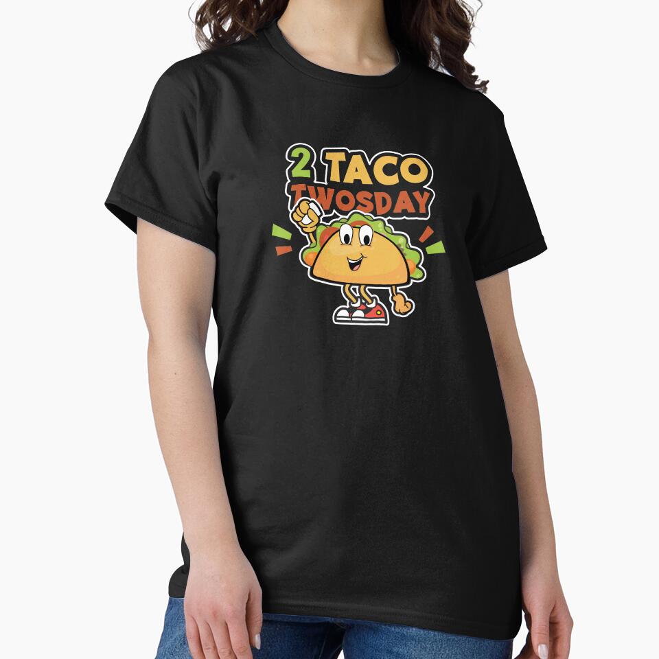 Tacos 2 Taco Twosday Birthday Gift by haselshirt