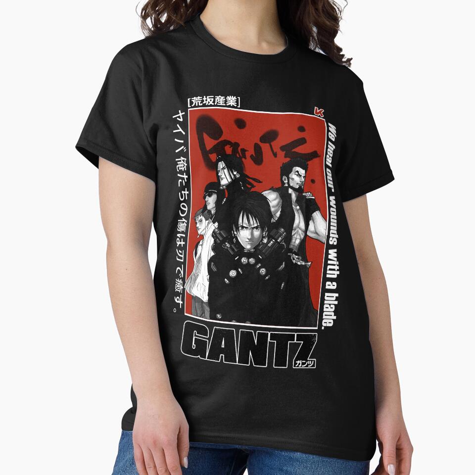 GANTZ, ガンツ , ANIME BLACK,WHITE and RED by Kai Multiverse