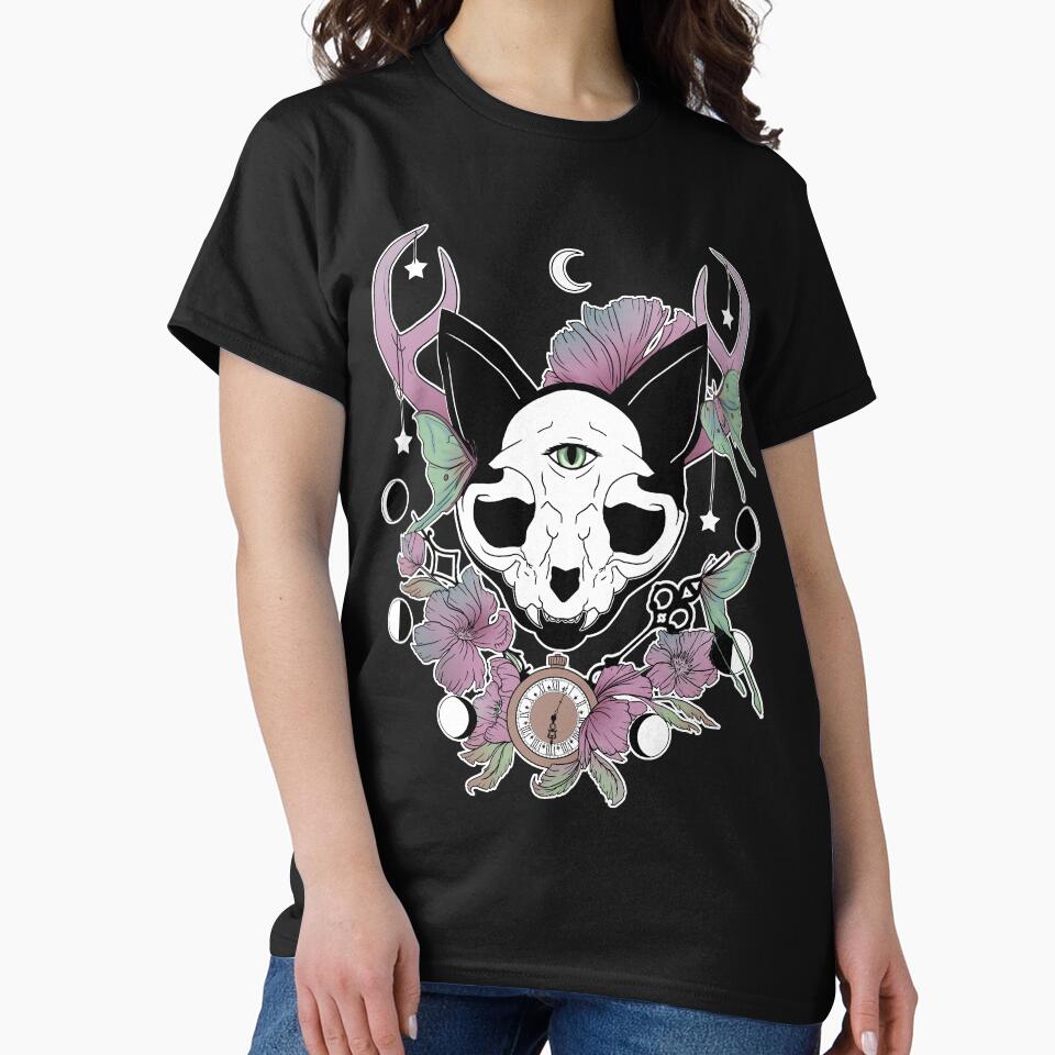 Twilight -- Skull Cat by Bianca Loran
