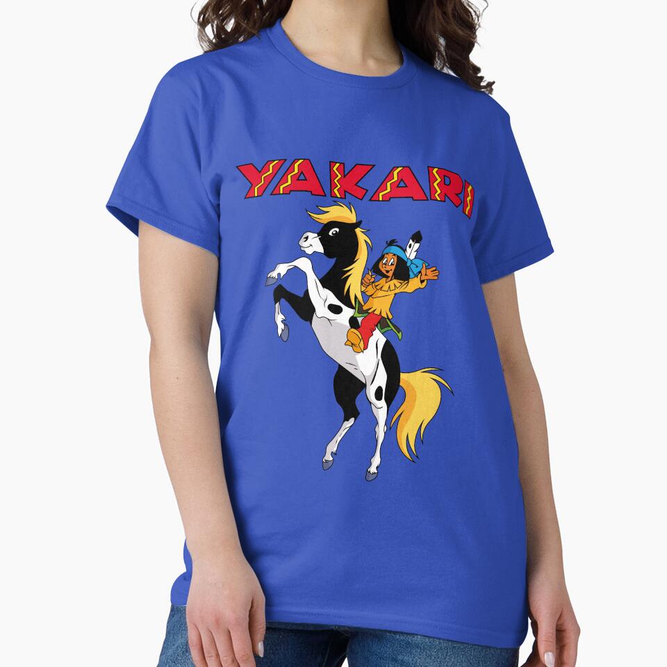 yakari advanture funny tee by quickkaart