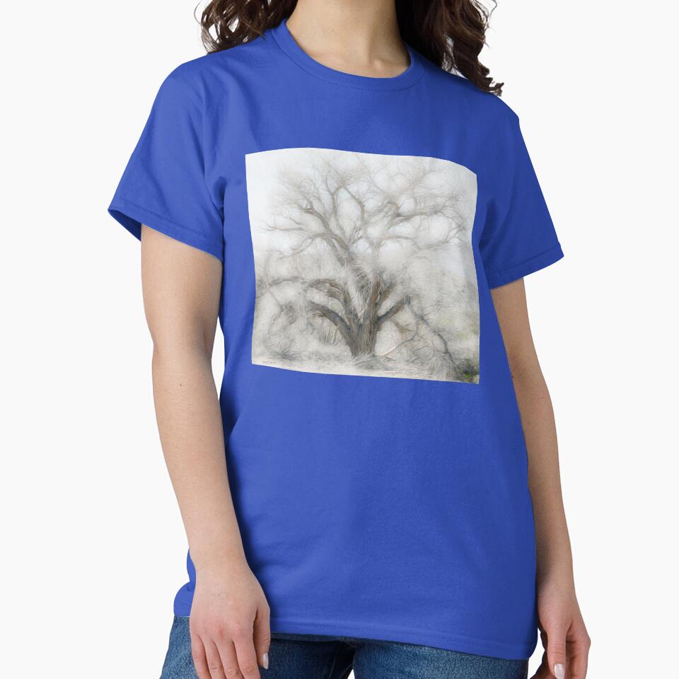 Desert Tree In Soft Oils by CarolM