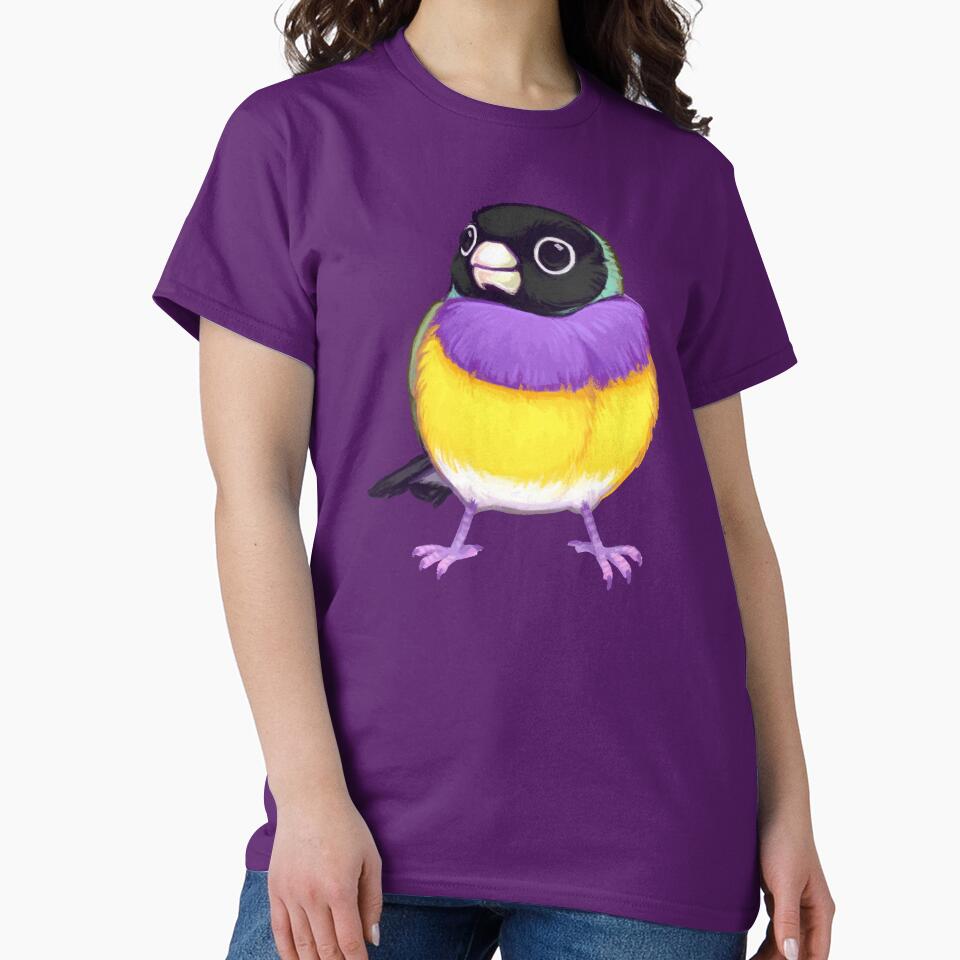 Pride Birds: Gouldian Finch by Wren Melville's Art