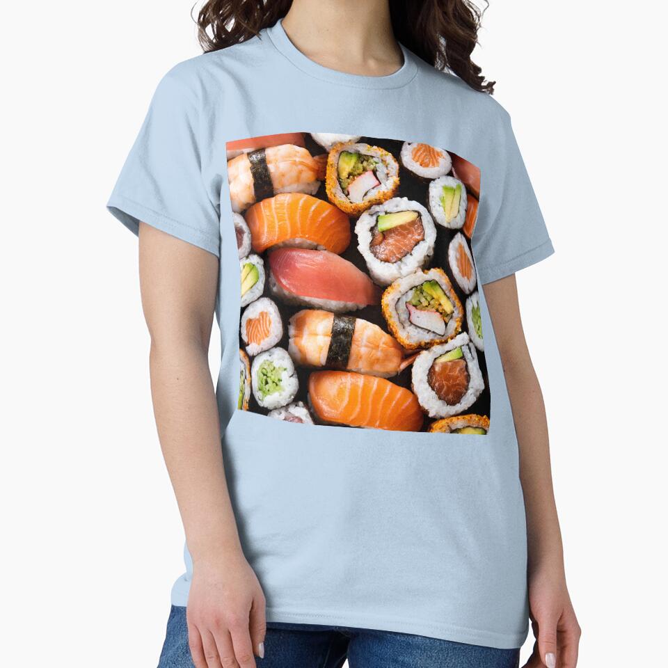 Sushi Close-Up by E6Designs