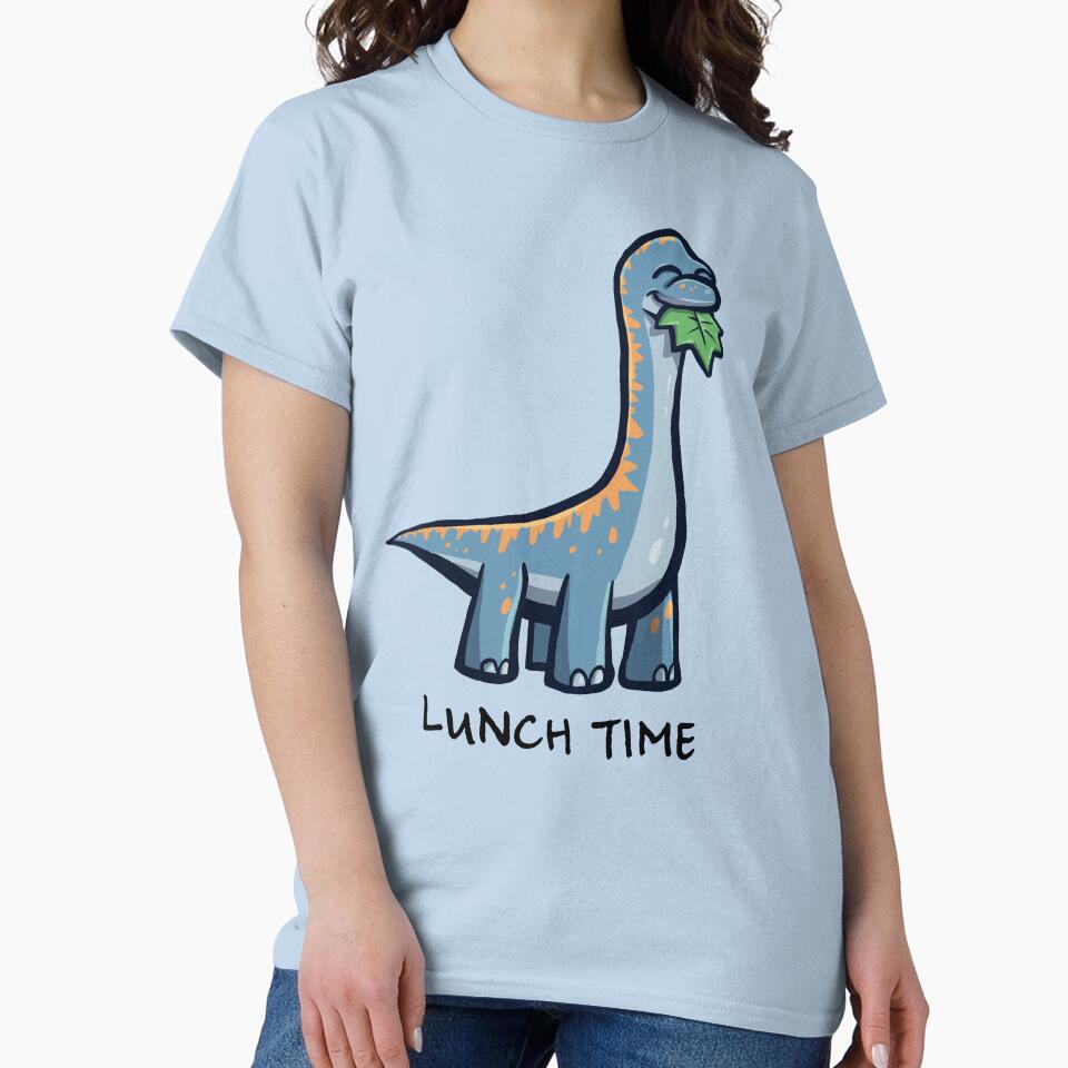 Lunch Time Dino by RBangerterArt