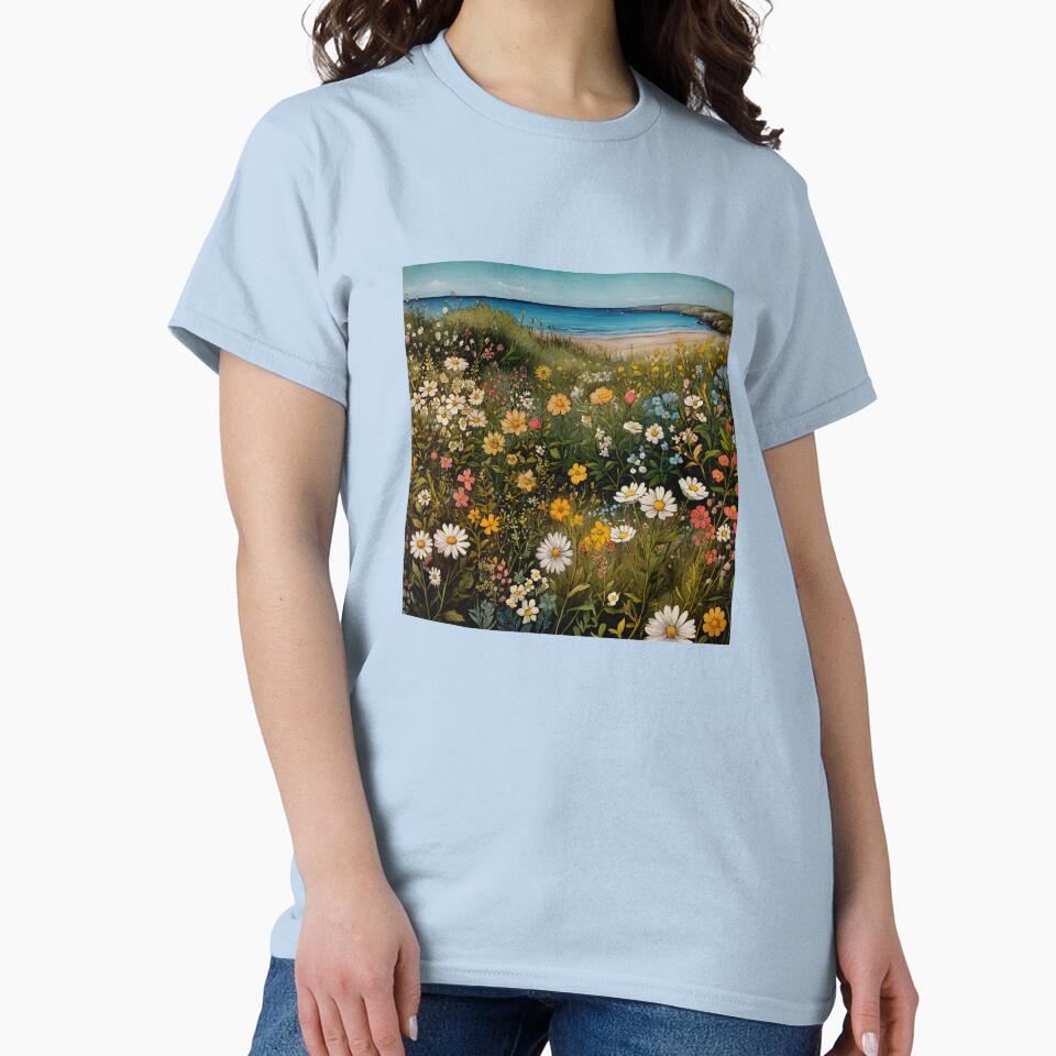 Cottagecore Wildflowers Coastal Boho Style Countryside 4 of 4 by Beachy