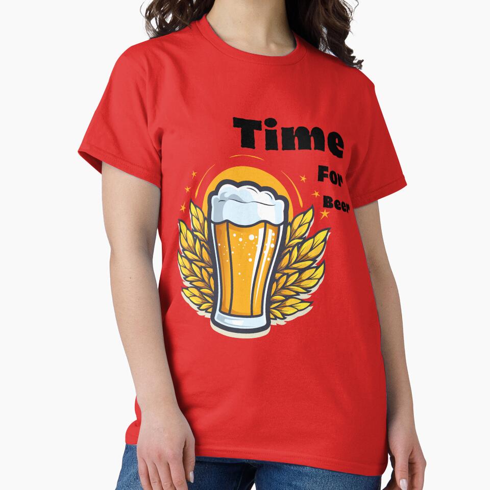 Time For Beer - Funny Beer Design by GraphicVibes2