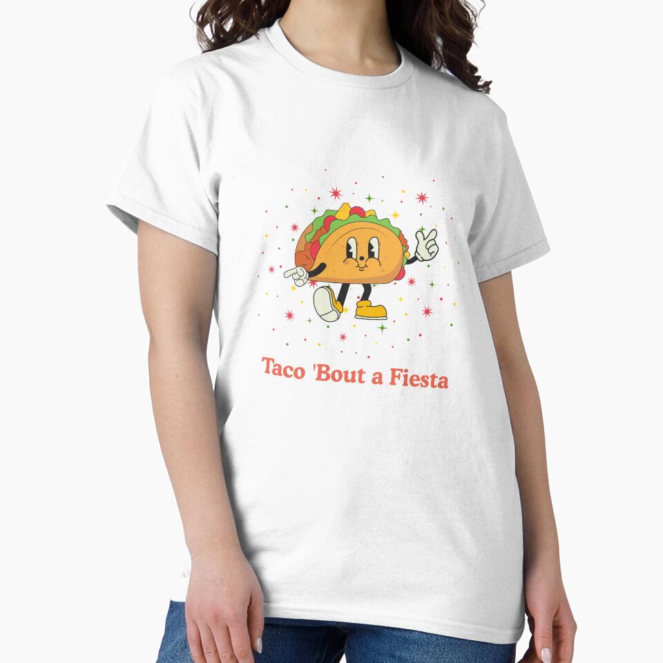 Taco 'Bout a Fiesta - Funny Taco Fiesta Design by Kreativa1