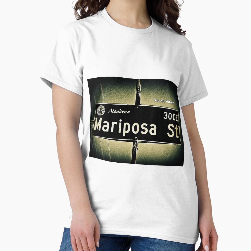 Mariposa Street, Altadena, CA by Mistah Wilson by The Street Sign Store