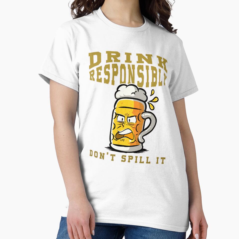 Cheers Without Spills: Bold Beer Lover's Art by ImaginarStore