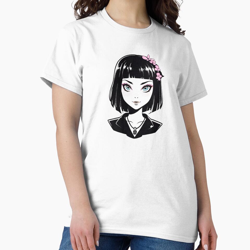 Tropical City Vacation Summer Goth Girl by MadnessEnvelope