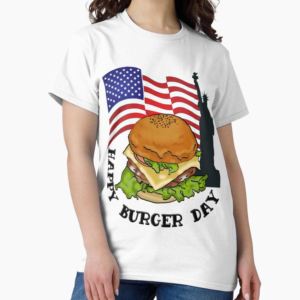 Happy burger day by Lolly's Lane Shoppe