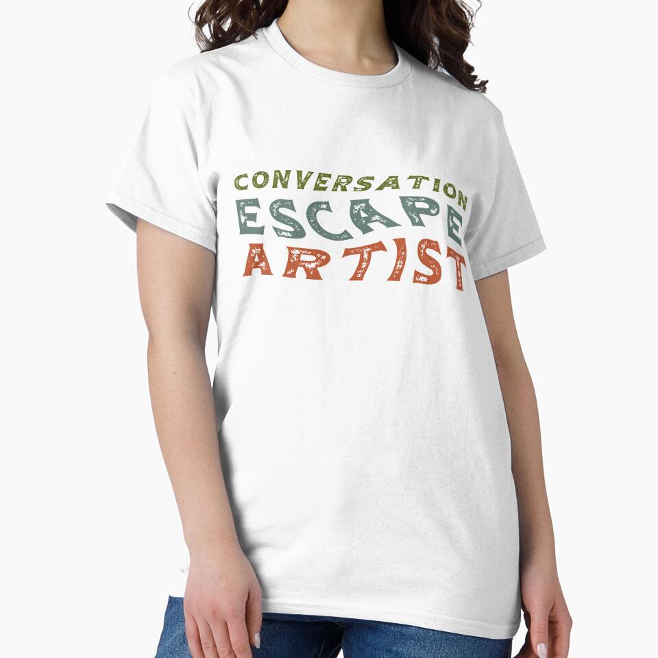 Conversation Escape Artist: Introvert Color by Lelijo