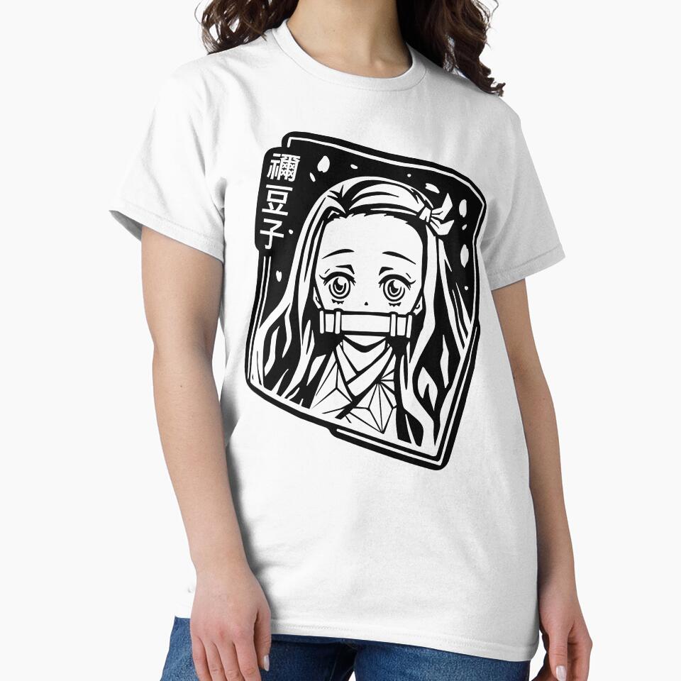 Nezuko stencil type black by anaislalovi