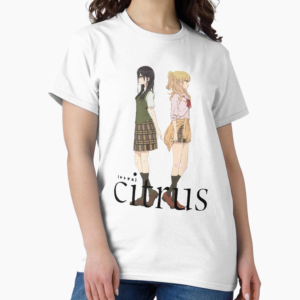 Citrus Yuzu and Mei Anime Manga T Shirt by Player1Shirts