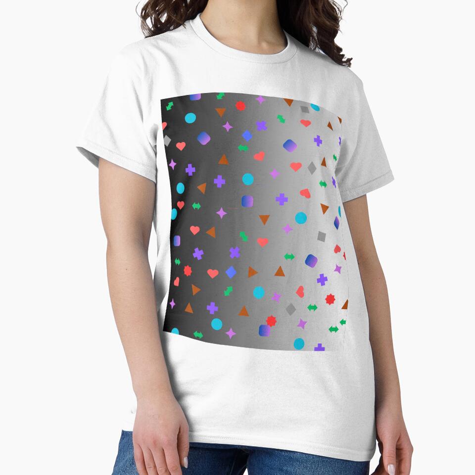 Great wave of colorful shapes. by MalishkaStudio