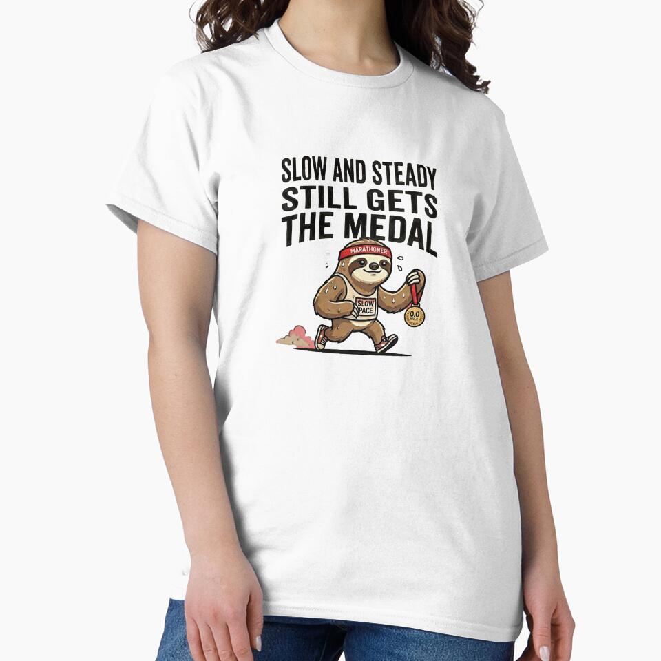 Sloth Marathon Runner by BulldogStudio