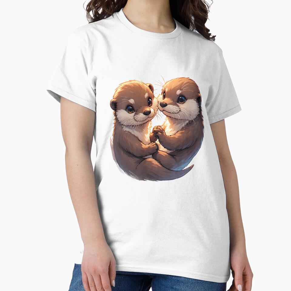 Significant Otters Funny Love Pun Design by owi-art