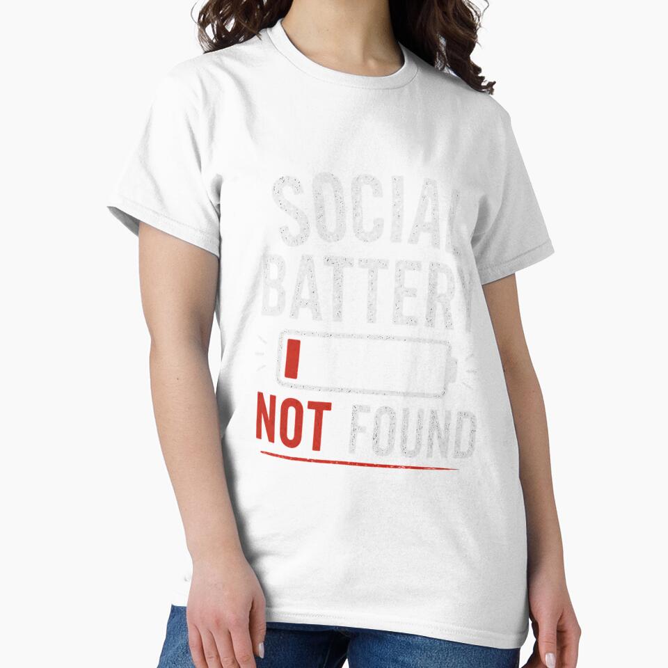 Social Battery Not Found by Unknowj
