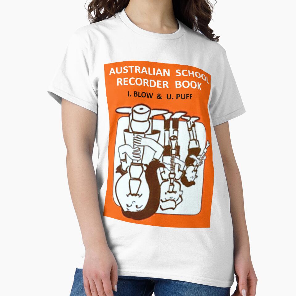 Australian School Recorder Book Cover by Liberty Lists