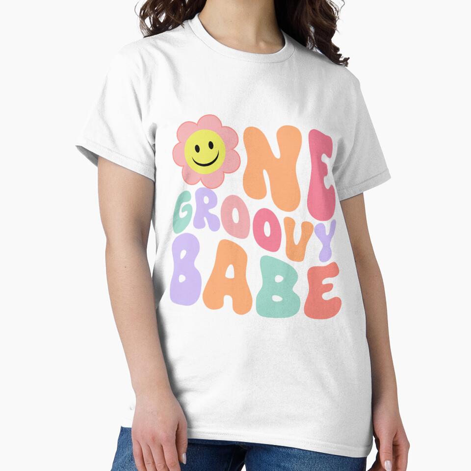 One Groovy Babe Hippie Birthday First Birthday by XuanhieuBp