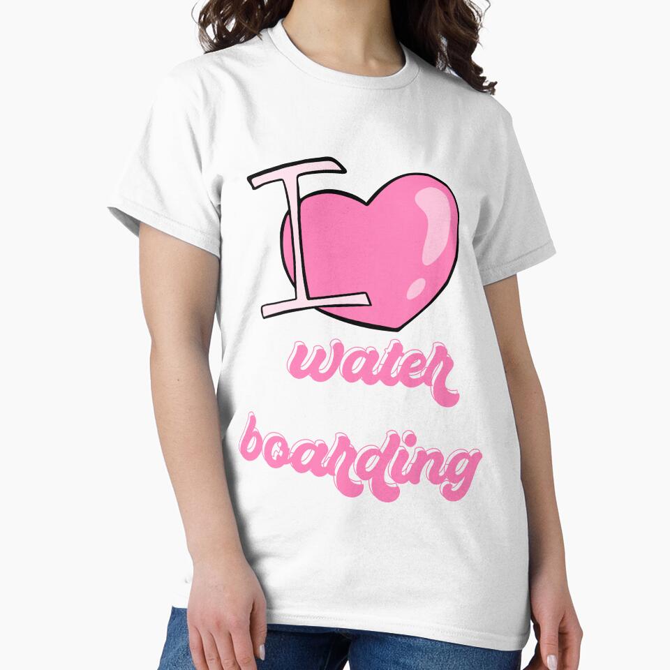 funny i love waterboarding Sticker by BestArtDZ