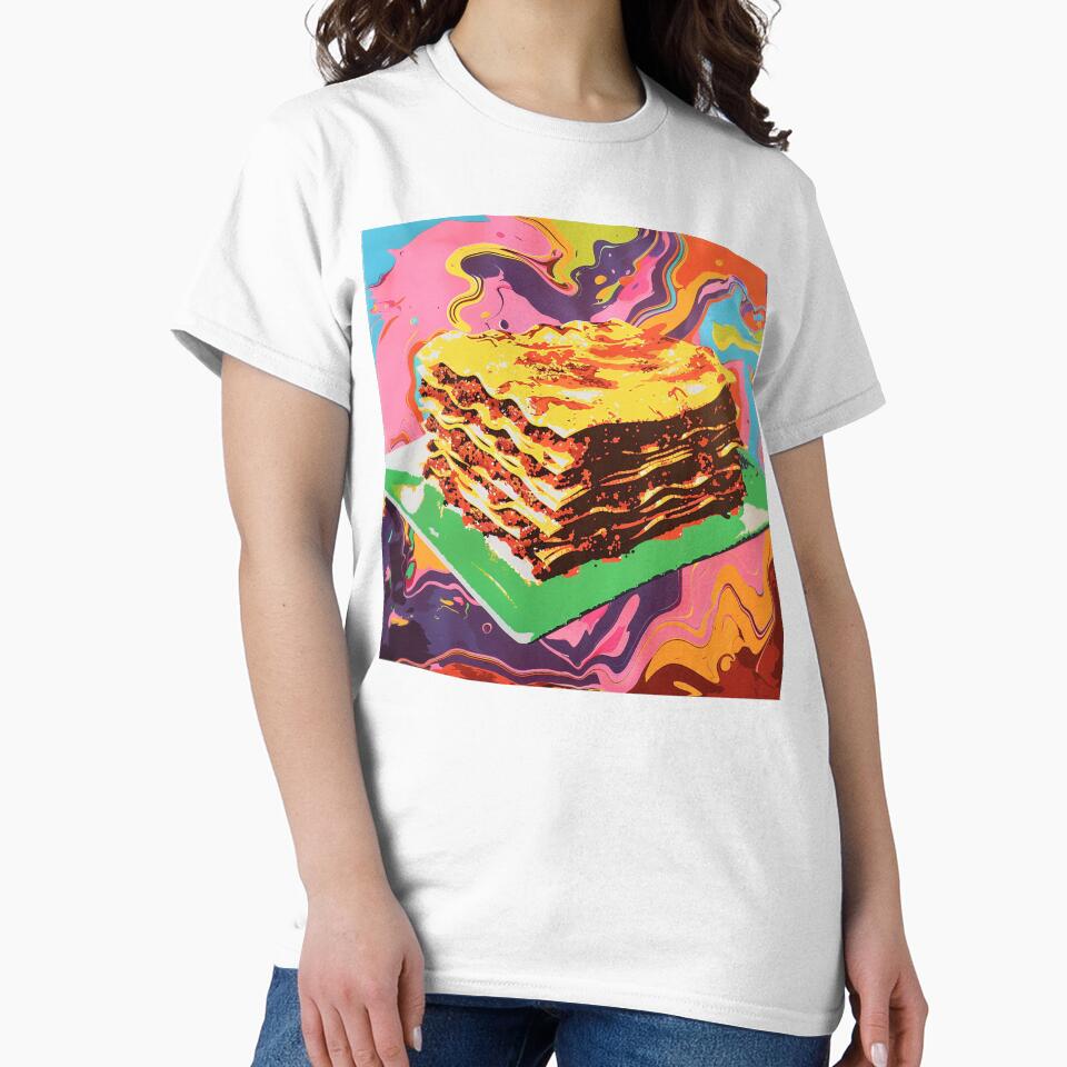 Lasagna Pop Art 6 by AstroRisq