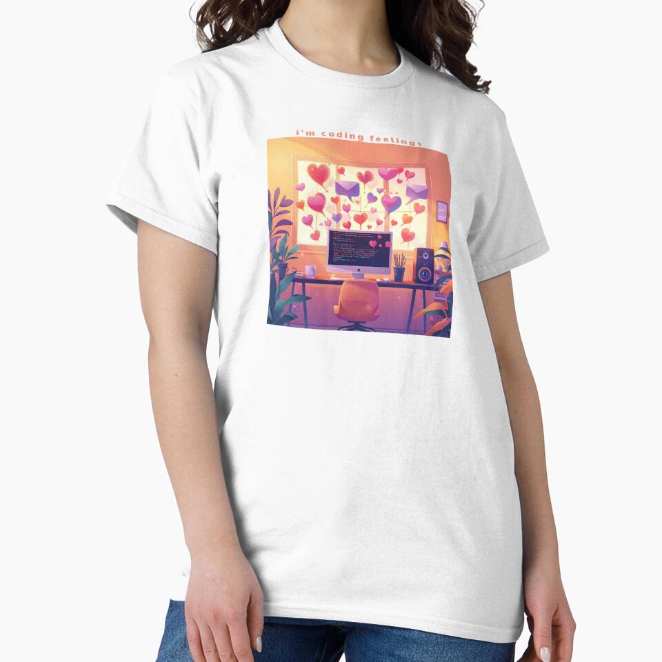 I’m Coding Feelings - Cute Pun | TeeHee Puns Funny Design by TeeHee Puns