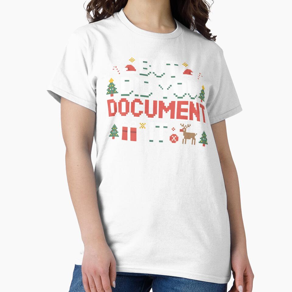 Work Christmas Party Sweater – But Did You Document It by Redgiant87x