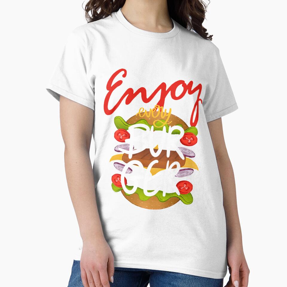 Enjoy Every Burger | Big cheese burger by Mixture-DESIGN