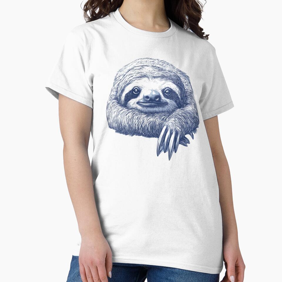 Sloth Lazy Sloth by LifmusGoDesigns