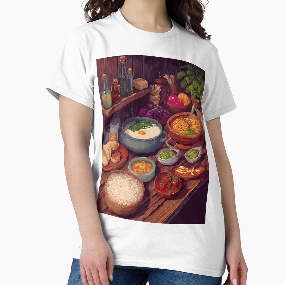 Gaming Pixel Art Food by bapupa