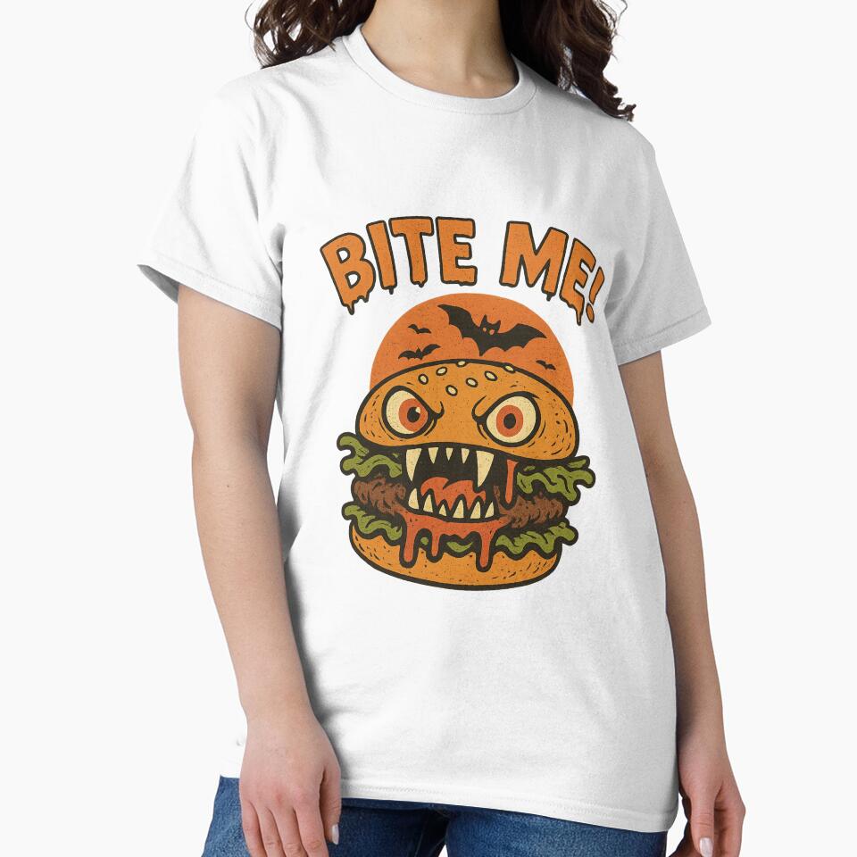 Halloween Scary Burger Monster by JudithLatko