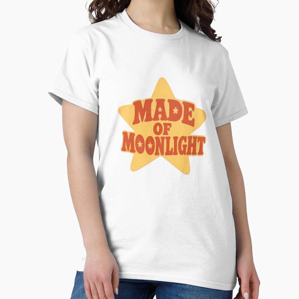 Made Of Moonlight Retro Star Celestial Aesthetic Print by Notecrea