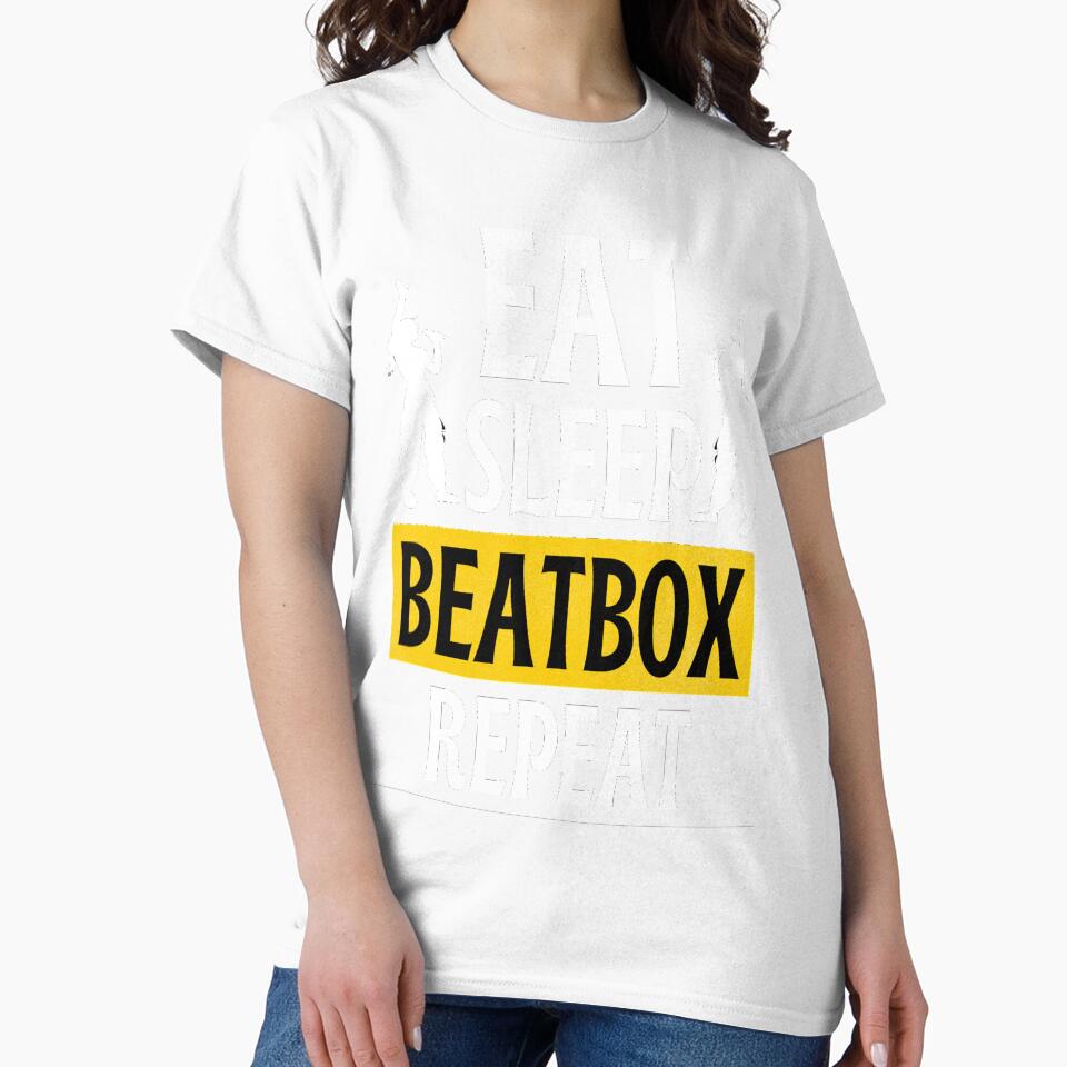 Eat Sleep Beatbox Repeat Funny Eat Sleep Beatbox Repeat Quotes by chetan786