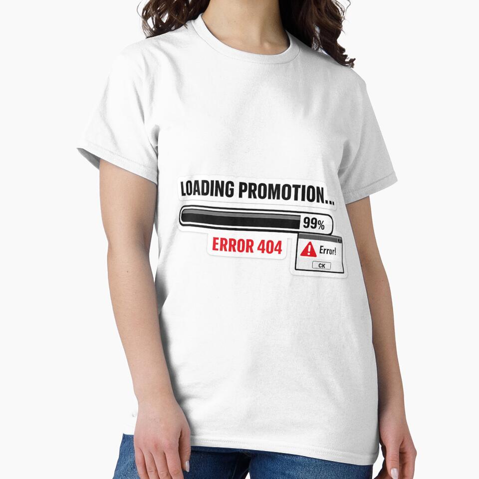 Loading Promotion Error 404 Funny Office Humor Sticker by Crybyte Studio