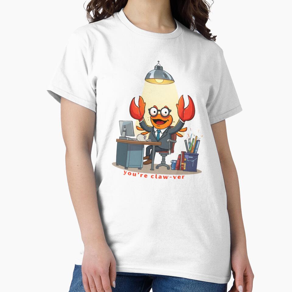 You’re Claw-ver - Cute Pun | TeeHee Puns Funny Design by TeeHee Puns
