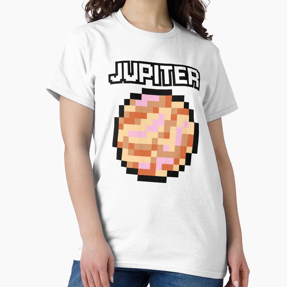 Pixel Art Jupiter by E-engineering