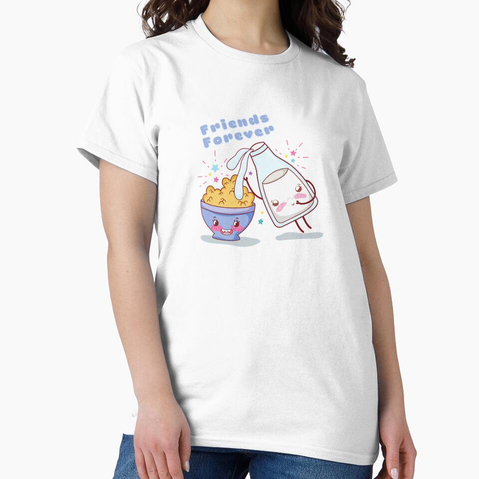 Friends Forever Kawaii Food Kawaii Breakfast by CyberArtistOne